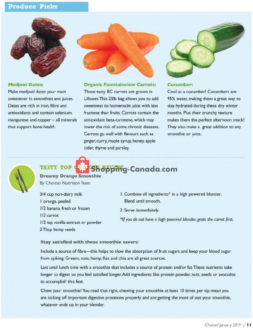 Choices Market flyer from Tuesday January 1, 2019 to Thursday January 31, 2019 - page 11