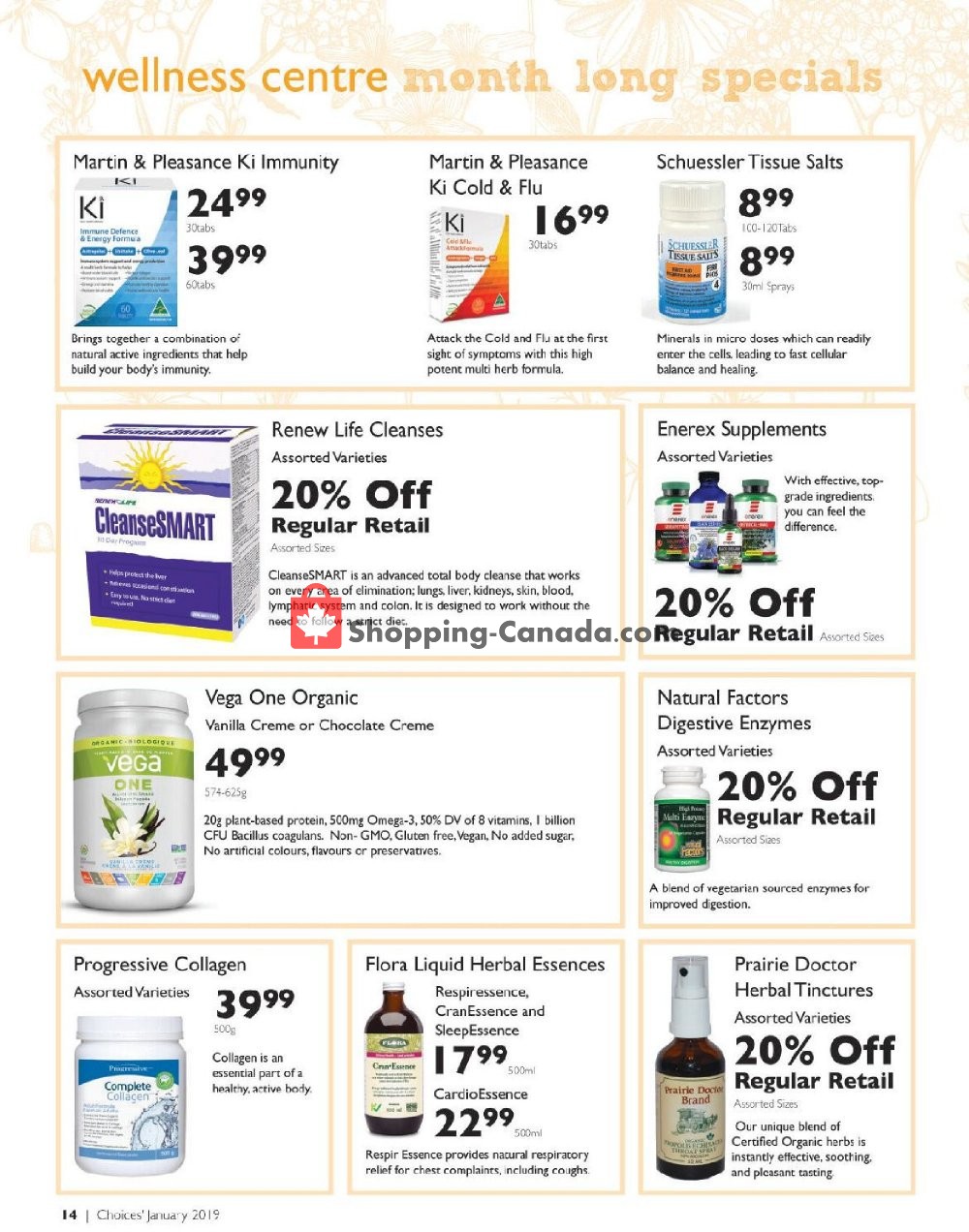 Choices Market flyer from Tuesday January 1, 2019 to Thursday January 31, 2019 - page 14