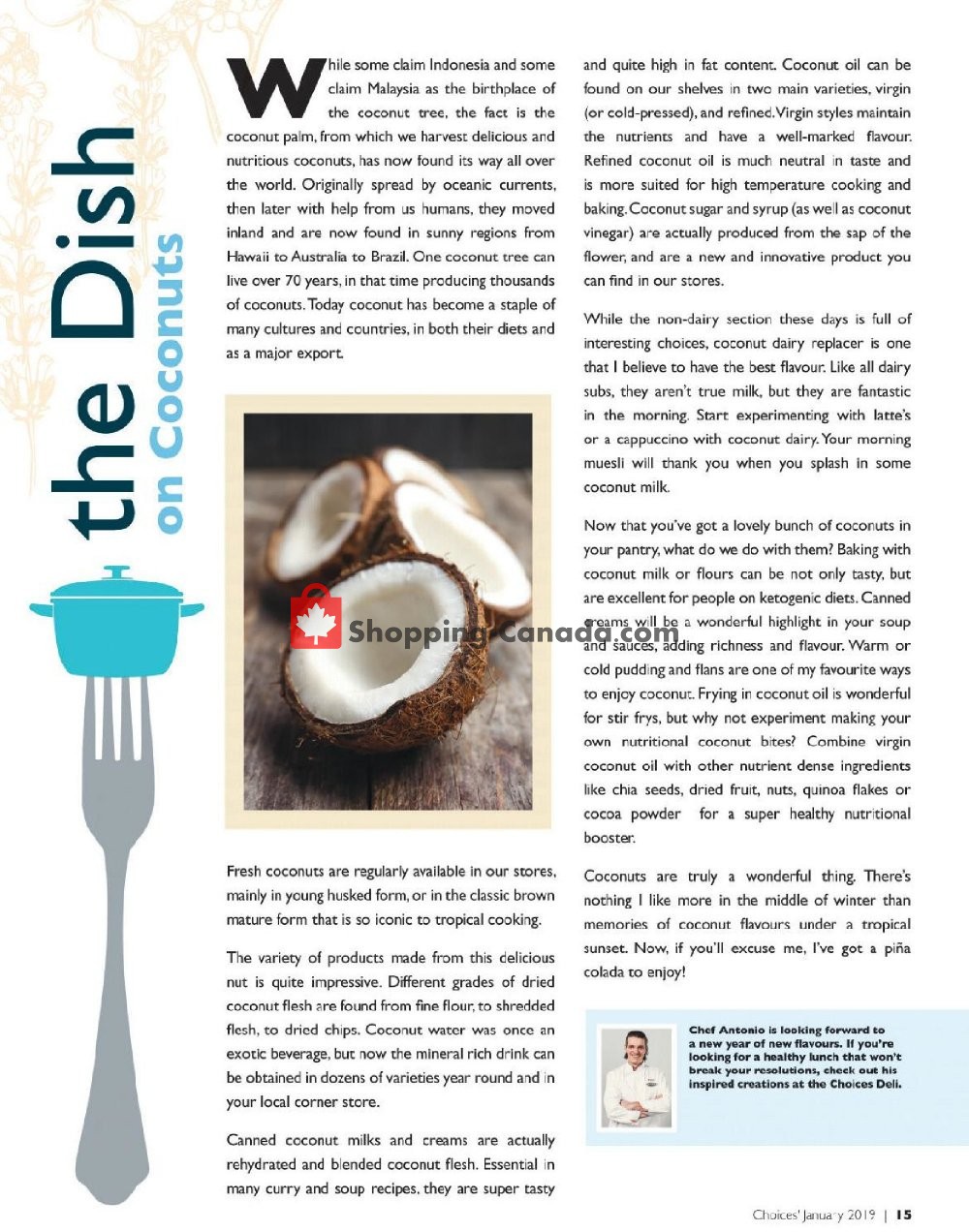 Choices Market flyer from Tuesday January 1, 2019 to Thursday January 31, 2019 - page 15