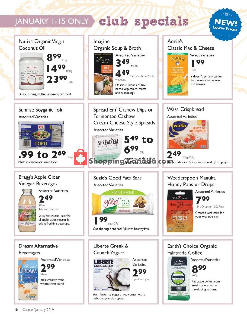 Choices Market flyer from Tuesday January 1, 2019 to Thursday January 31, 2019 - page 6
