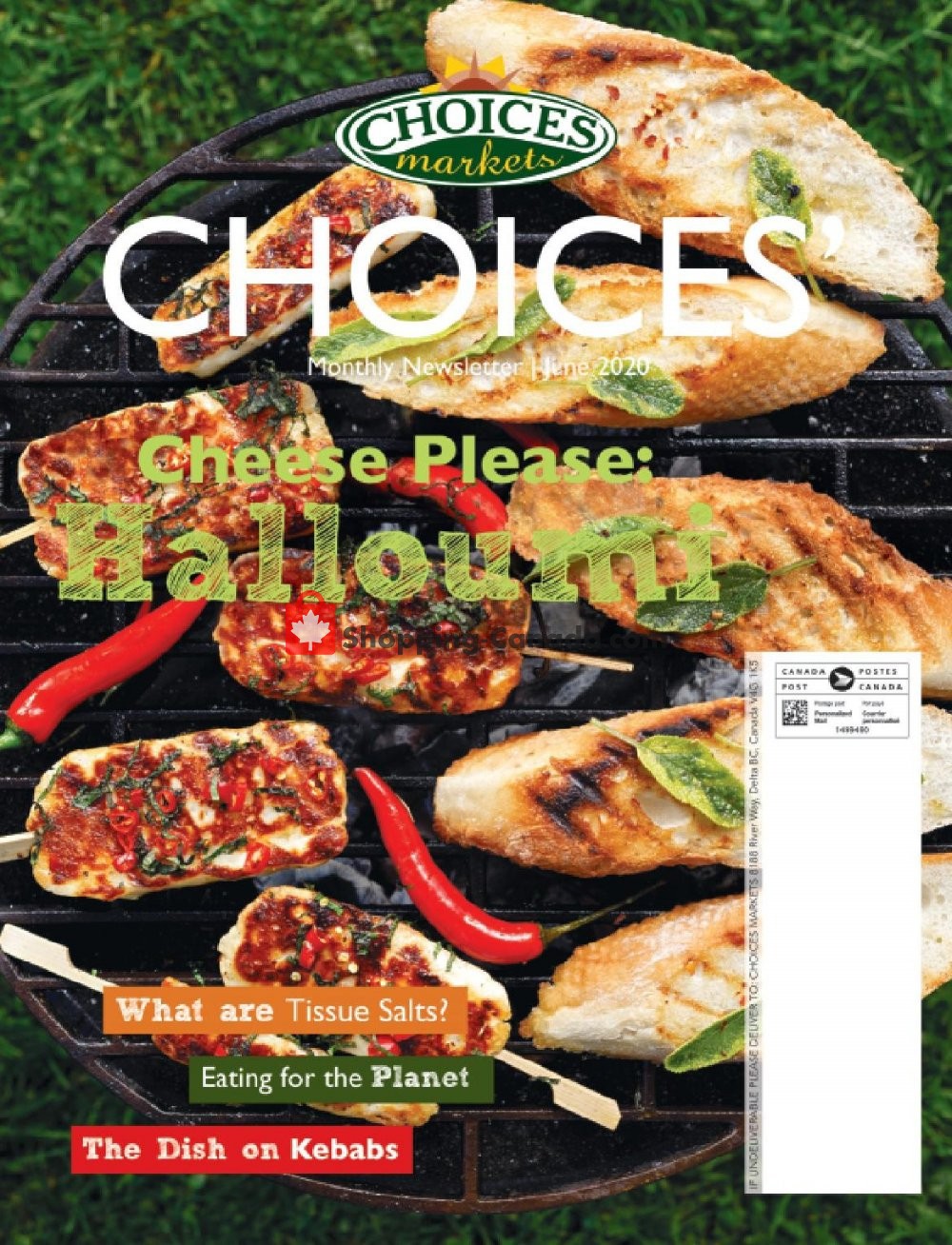 Choices Market flyer from Monday June 1, 2020 to Tuesday June 30, 2020 - page 1