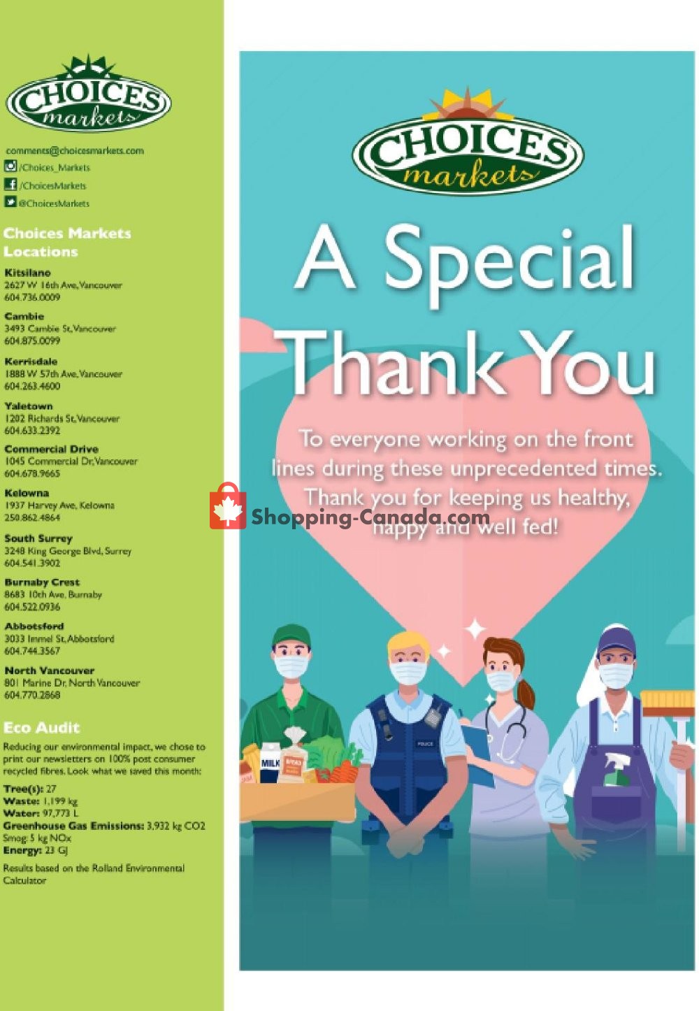 Choices Market flyer from Monday June 1, 2020 to Tuesday June 30, 2020 - page 16
