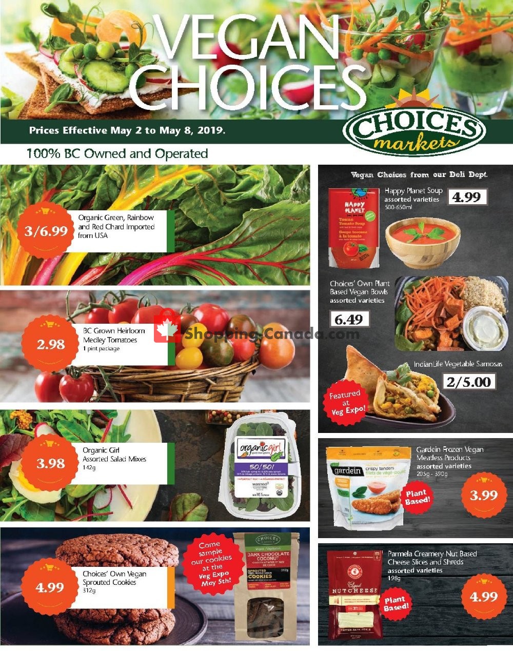 Choices Market flyer from Thursday May 2, 2019 to Wednesday May 8, 2019 - page 1
