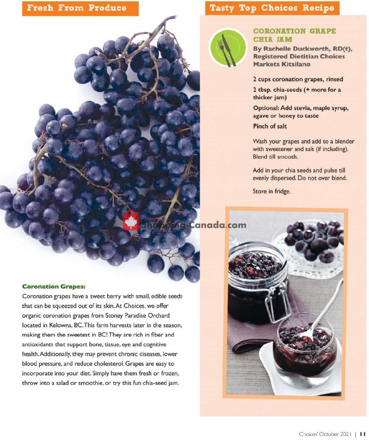 Choices Market flyer from Friday October 1, 2021 to Sunday October 31, 2021 - page 11