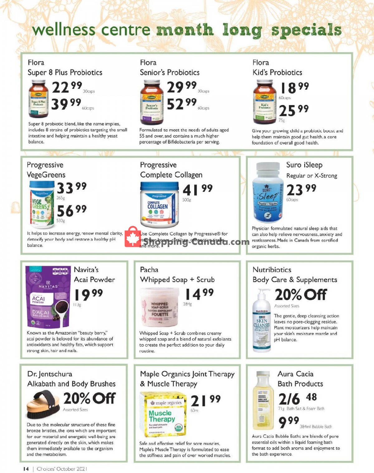 Choices Market flyer from Friday October 1, 2021 to Sunday October 31, 2021 - page 14