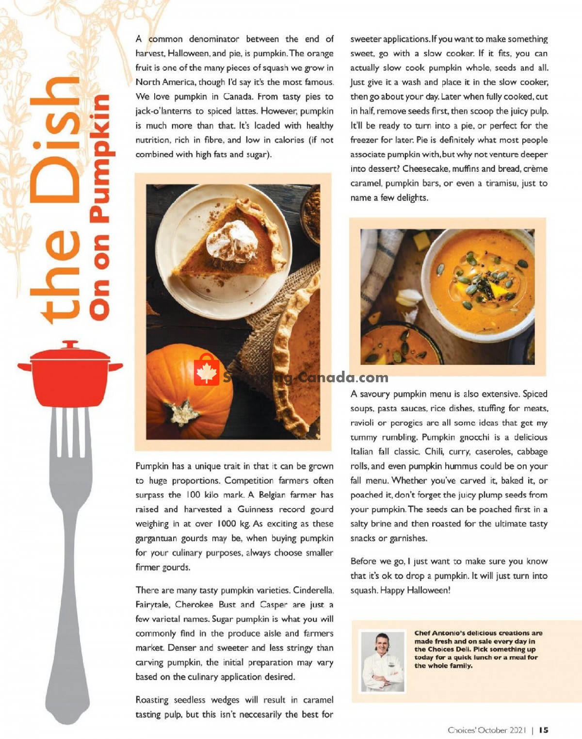 Choices Market flyer from Friday October 1, 2021 to Sunday October 31, 2021 - page 15
