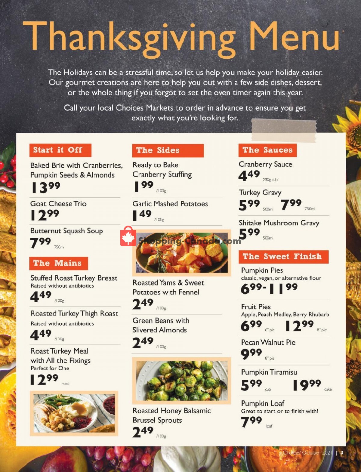 Choices Market flyer from Friday October 1, 2021 to Sunday October 31, 2021 - page 3