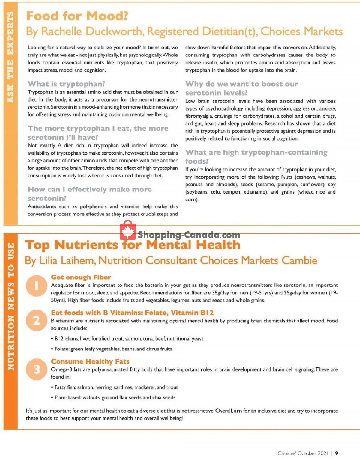 Choices Market flyer from Friday October 1, 2021 to Sunday October 31, 2021 - page 9