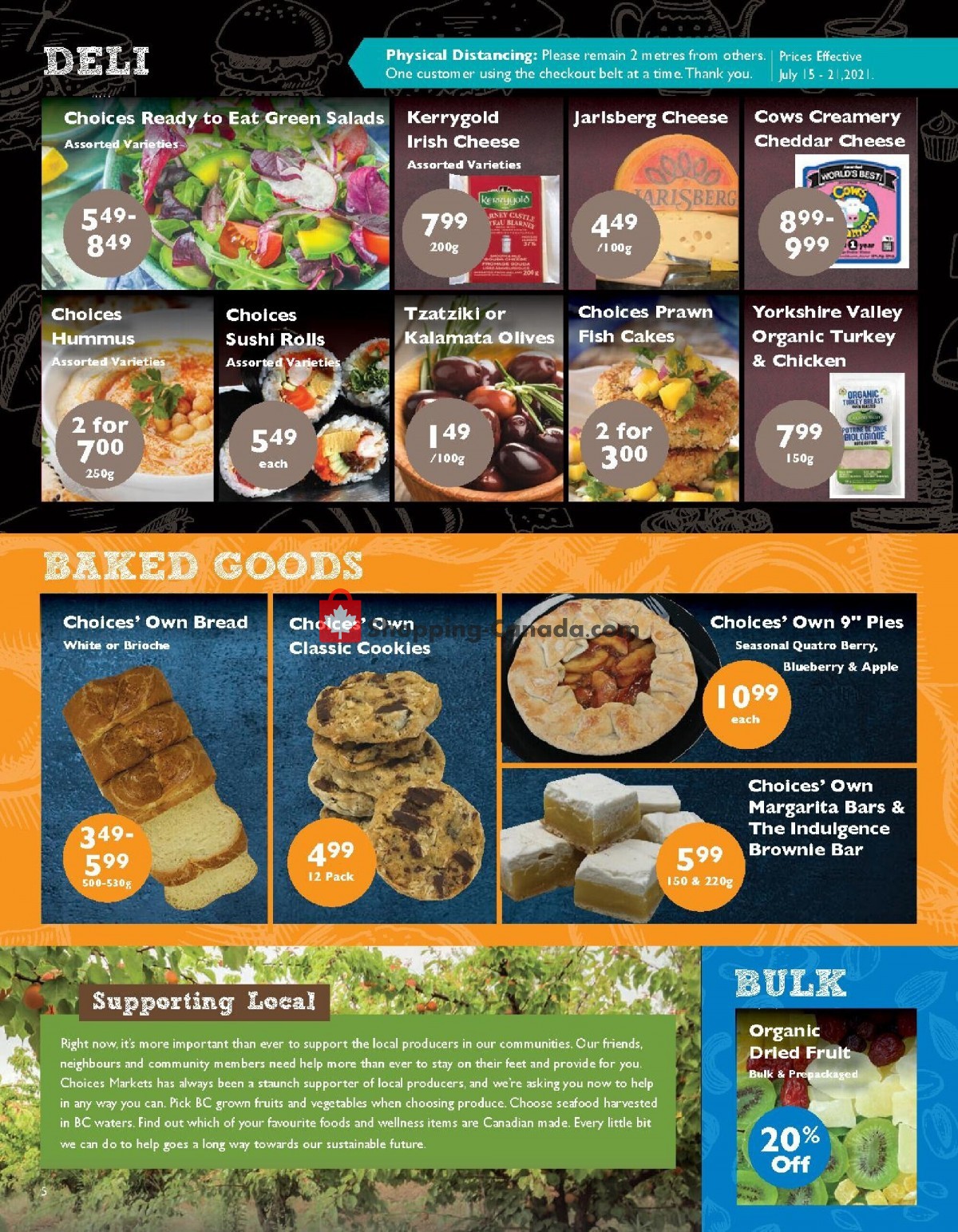 Choices Market flyer from Thursday July 15, 2021 to Wednesday July 21, 2021 - page 5