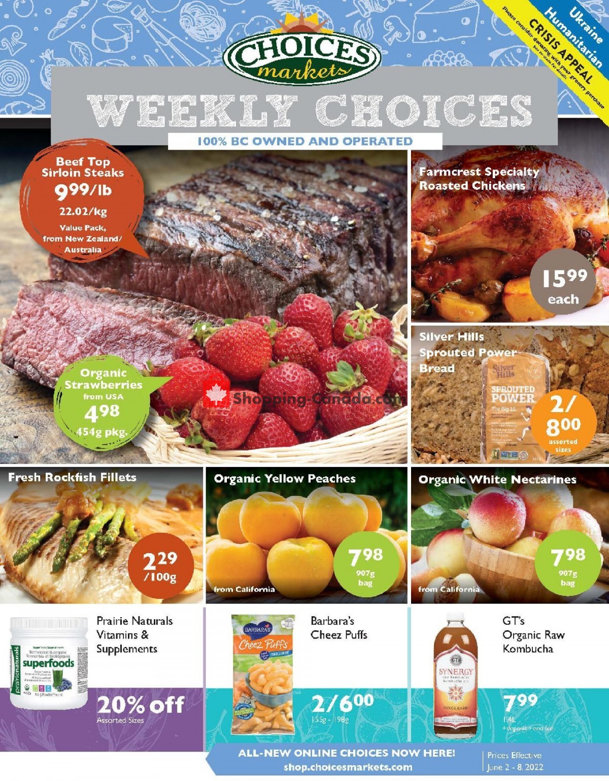 Choices Market Canada, flyer (Weekly Choices) June 2 June 8, 2022