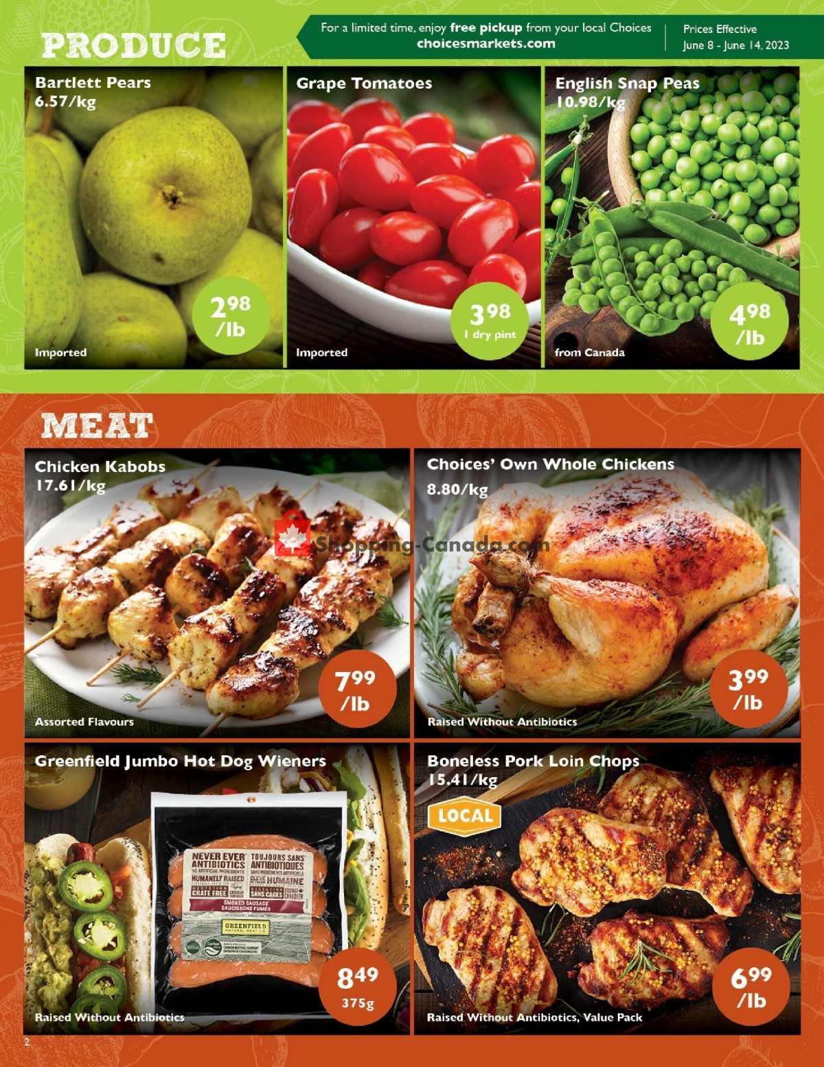 Choices Market flyer from Thursday June 8, 2023 to Wednesday June 14, 2023 - page 2