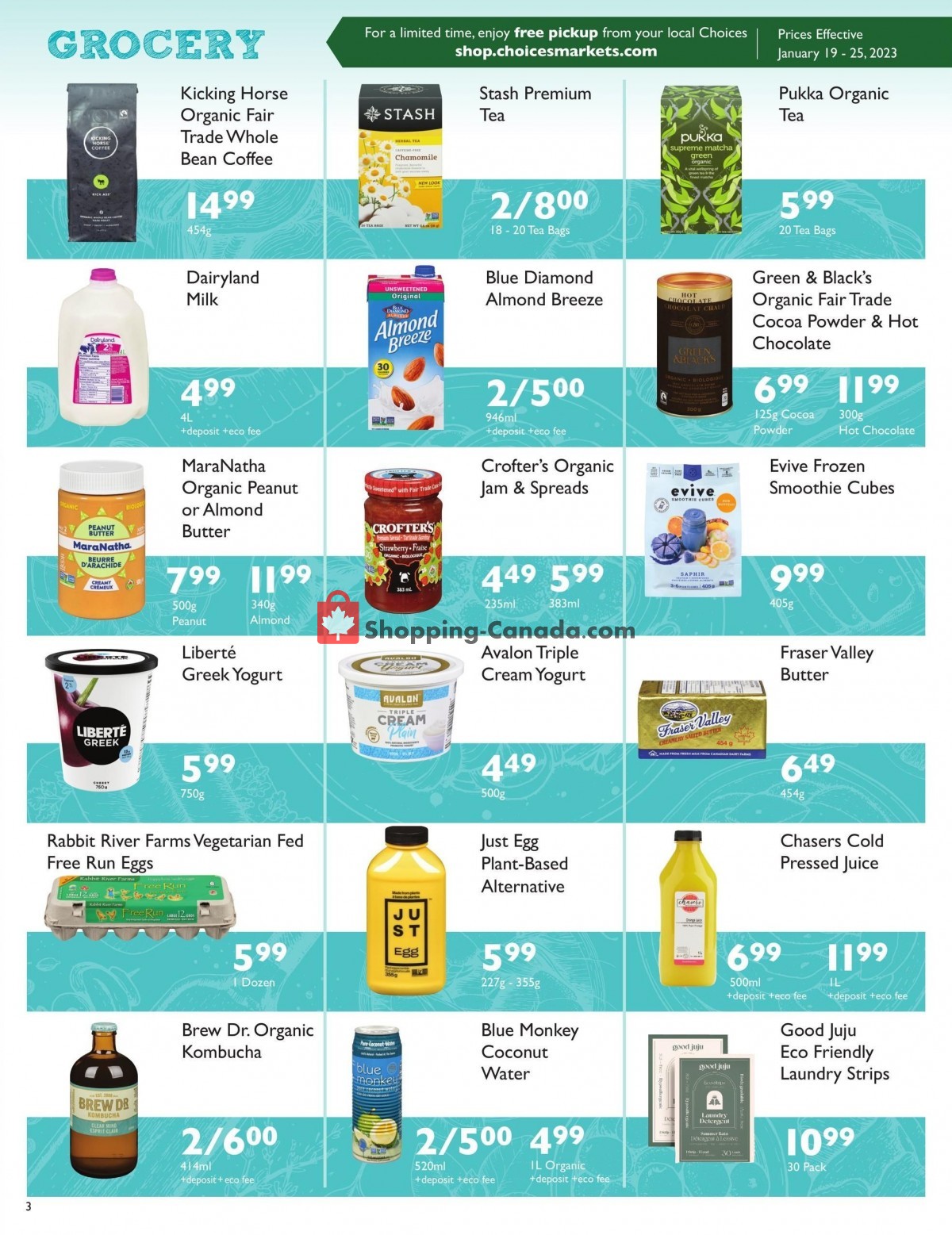 Choices Market flyer from Thursday January 19, 2023 to Wednesday January 25, 2023 - page 3