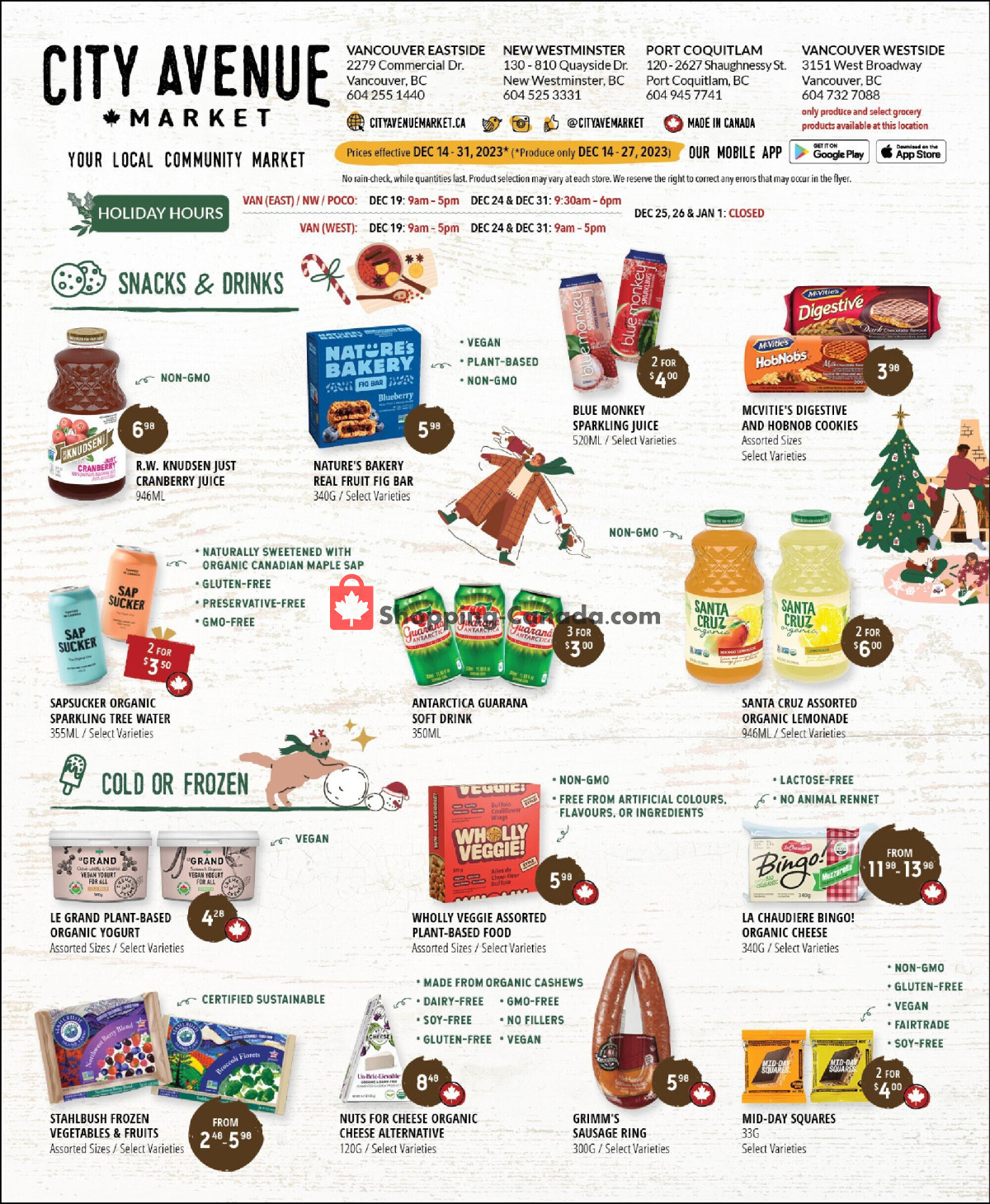 City Avenue Market flyer from Thursday December 14, 2023 to Sunday December 31, 2023 - page 3