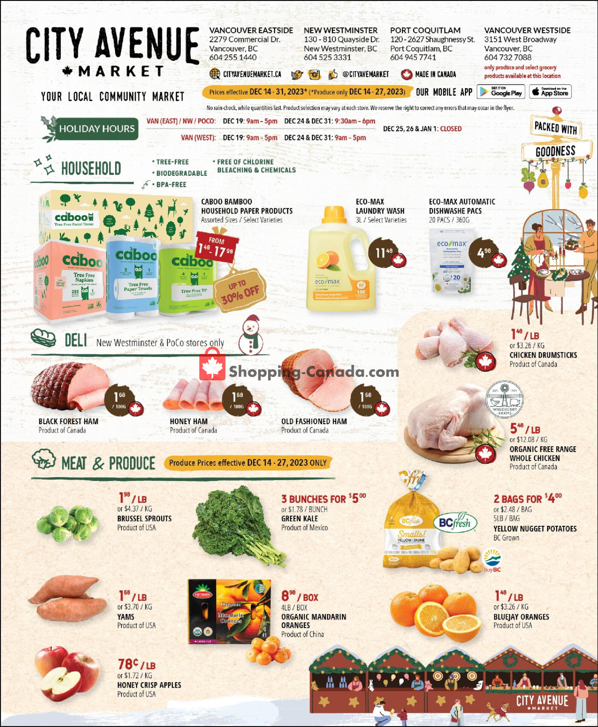 City Avenue Market flyer from Thursday December 14, 2023 to Sunday December 31, 2023 - page 4
