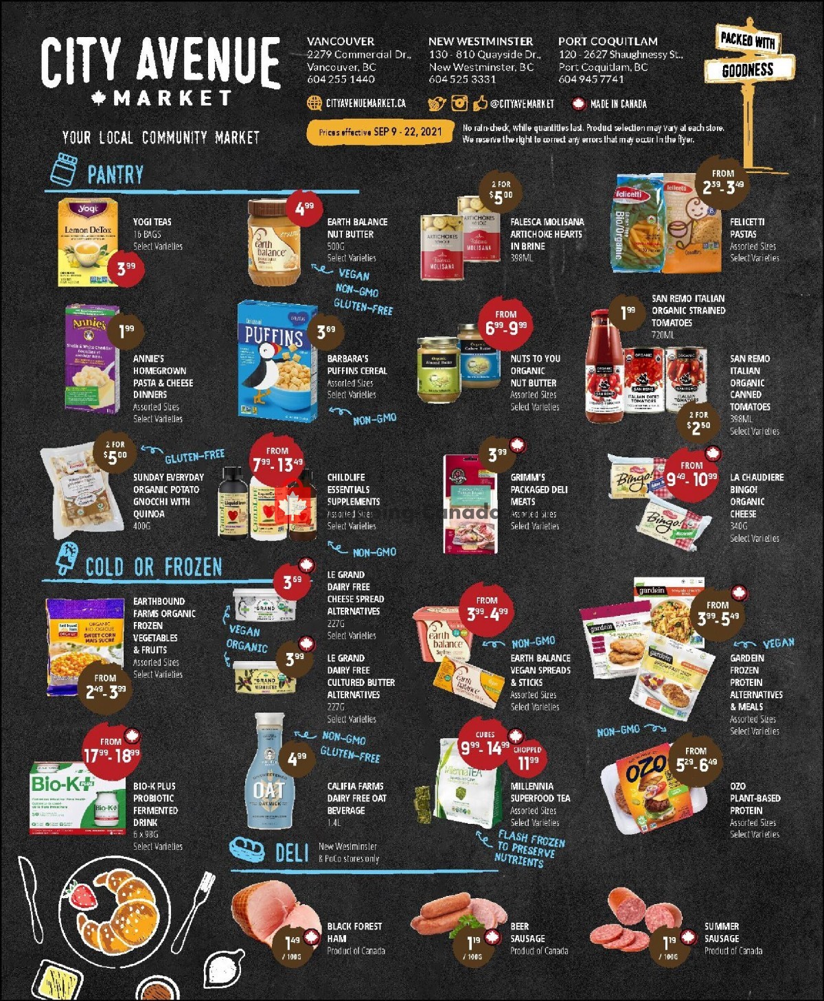 City Avenue Market flyer from Thursday September 9, 2021 to Wednesday September 22, 2021 - page 2