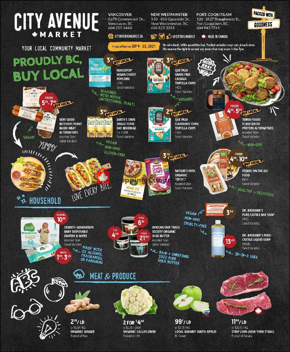 City Avenue Market flyer from Thursday September 9, 2021 to Wednesday September 22, 2021 - page 3