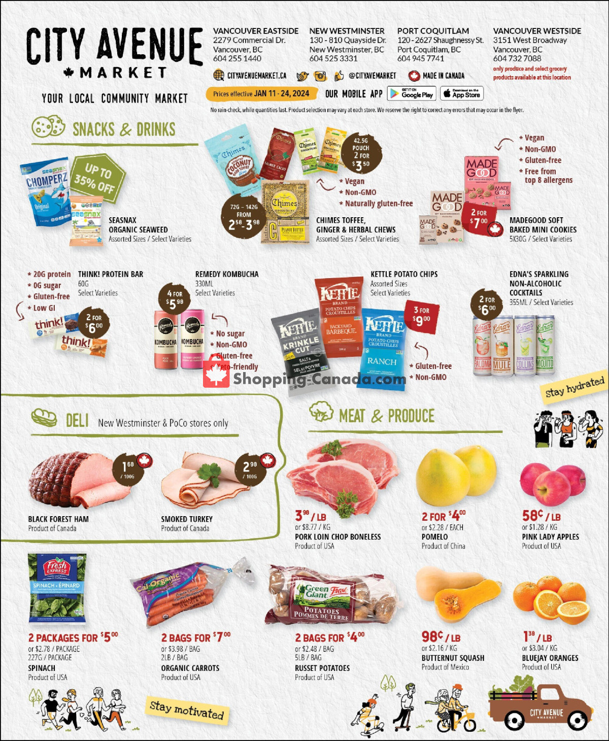 City Avenue Market flyer from Thursday January 11, 2024 to Wednesday January 24, 2024 - page 2