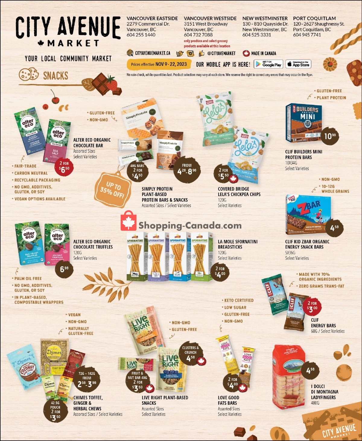 City Avenue Market flyer from Thursday November 9, 2023 to Wednesday November 22, 2023 - page 2