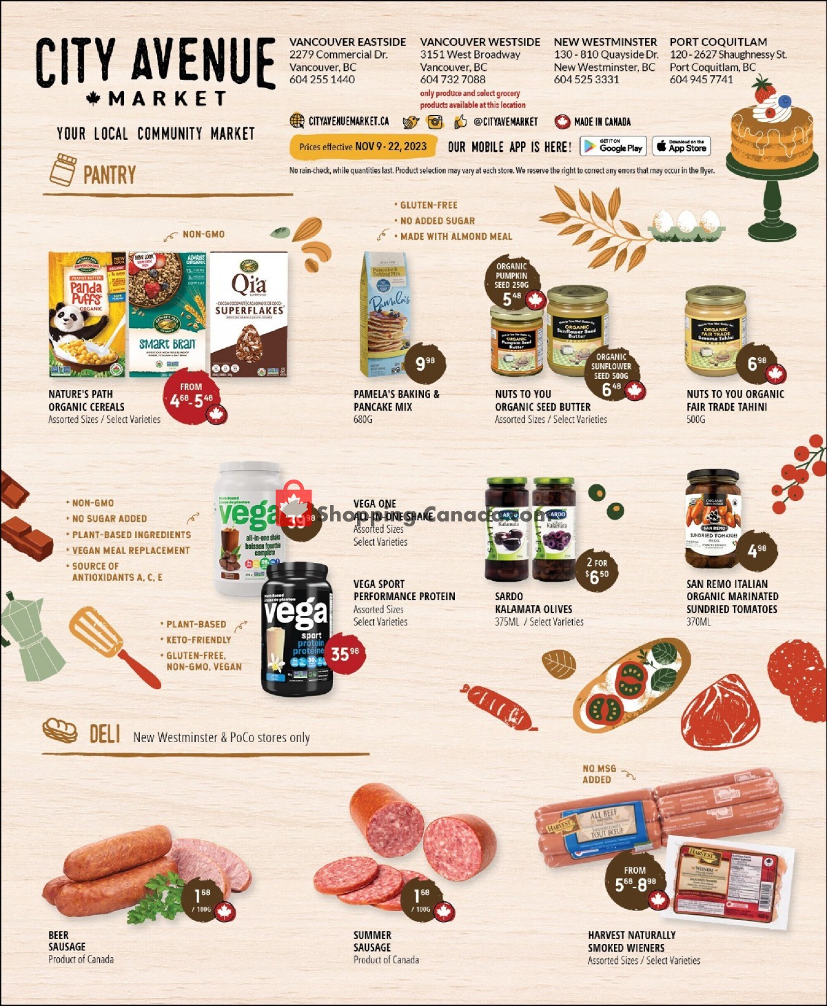 City Avenue Market flyer from Thursday November 9, 2023 to Wednesday November 22, 2023 - page 3