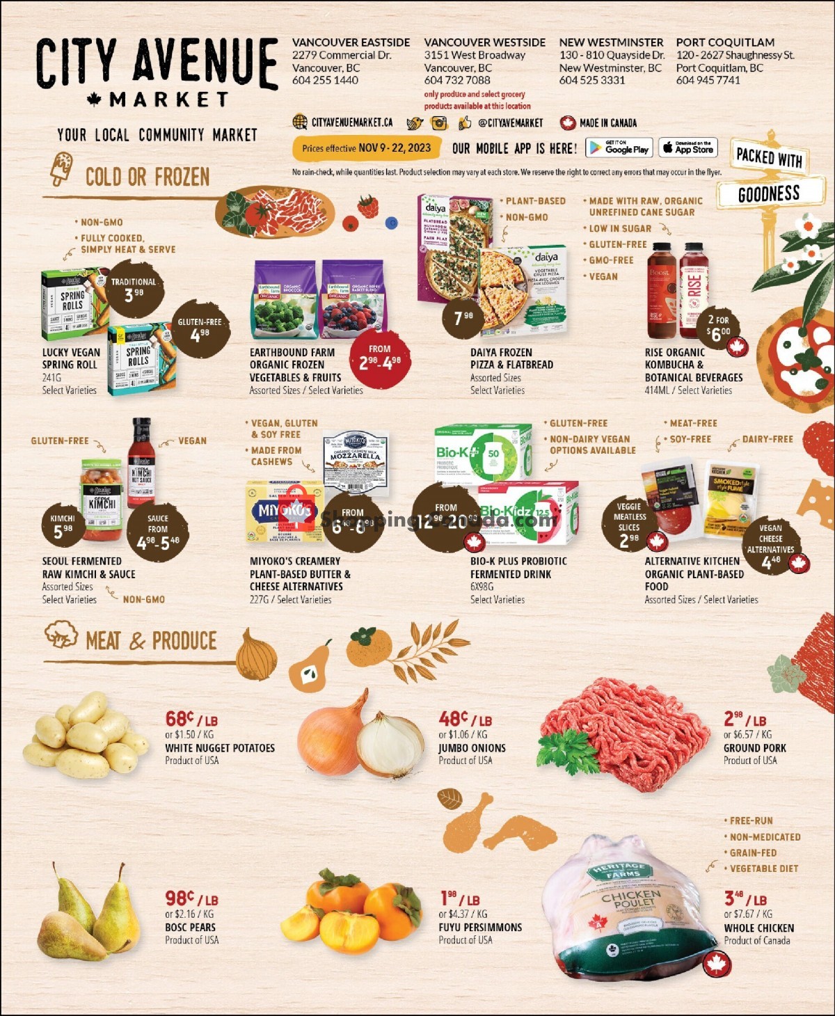 City Avenue Market flyer from Thursday November 9, 2023 to Wednesday November 22, 2023 - page 4