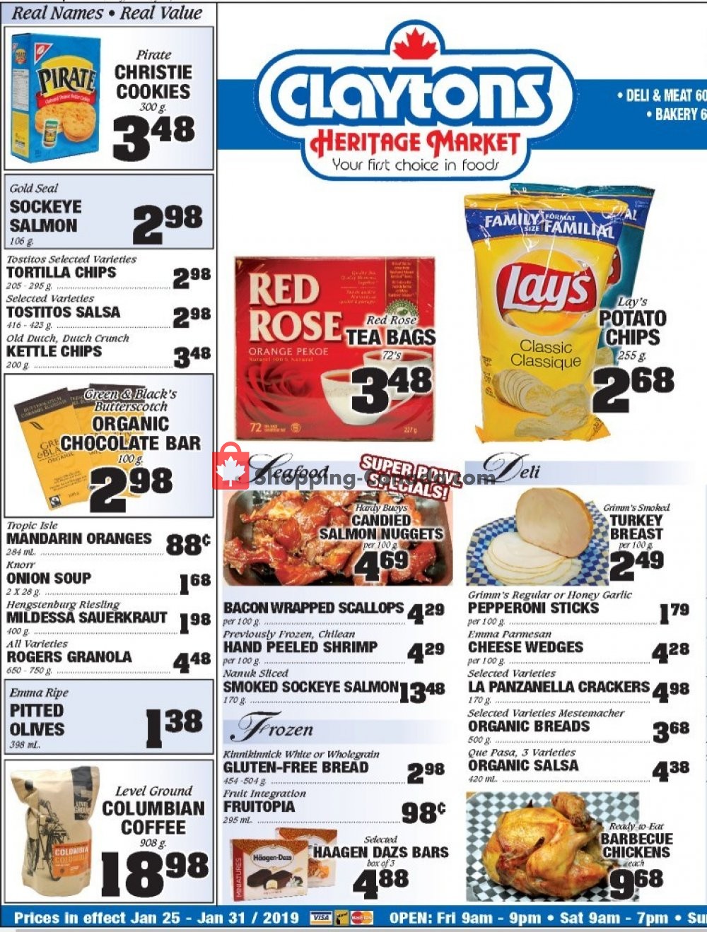 Claytons Heritage Market flyer from Friday January 25, 2019 to Thursday January 31, 2019 - page 2
