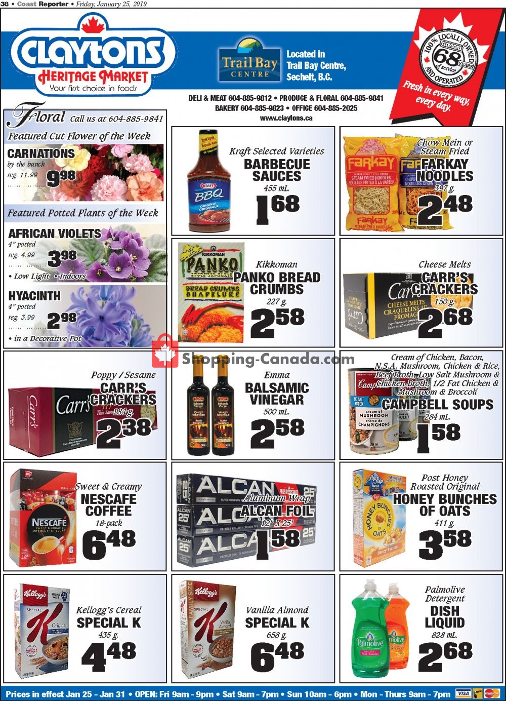 Claytons Heritage Market flyer from Friday January 25, 2019 to Thursday January 31, 2019 - page 4