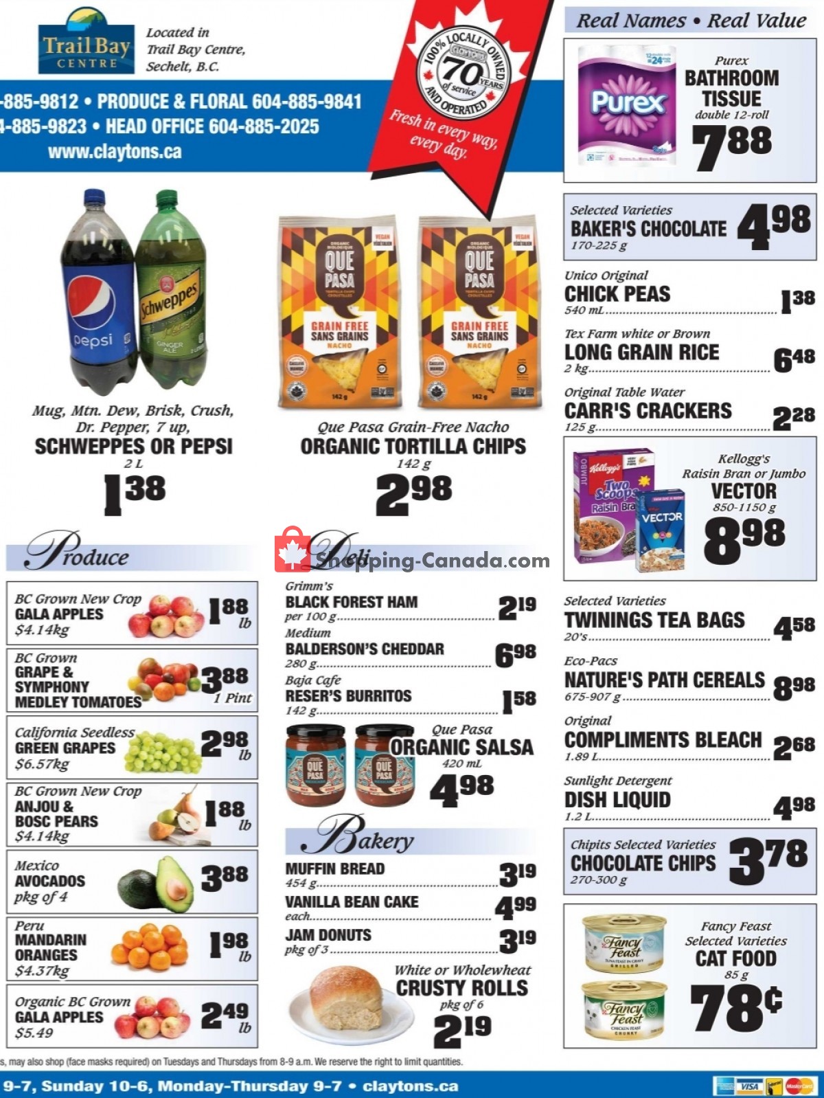 Claytons Heritage Market flyer from Friday October 1, 2021 to Thursday October 7, 2021 - page 2