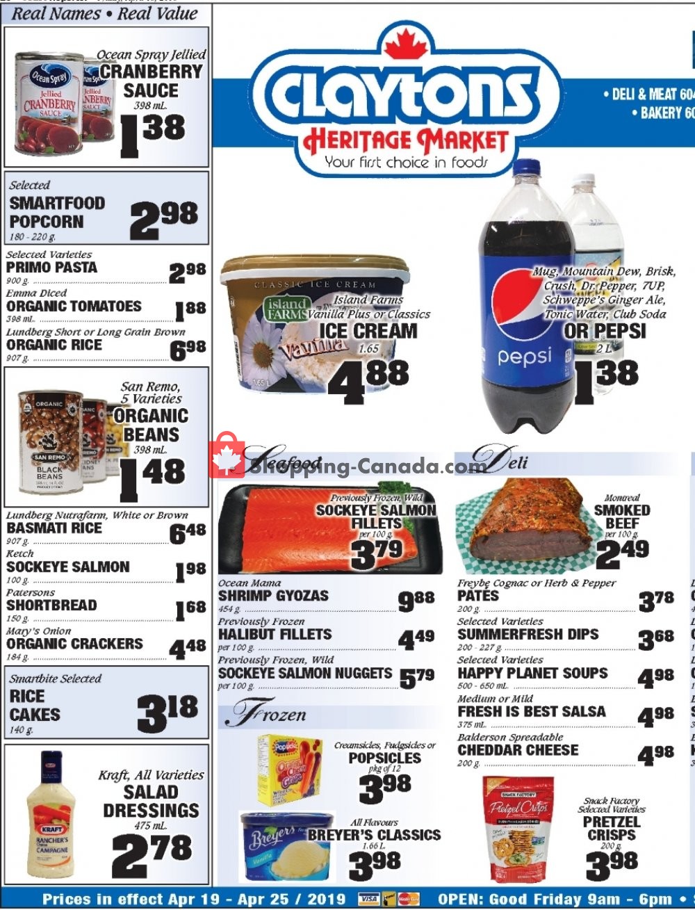 Claytons Heritage Market flyer from Friday April 19, 2019 to Thursday April 25, 2019 - page 2