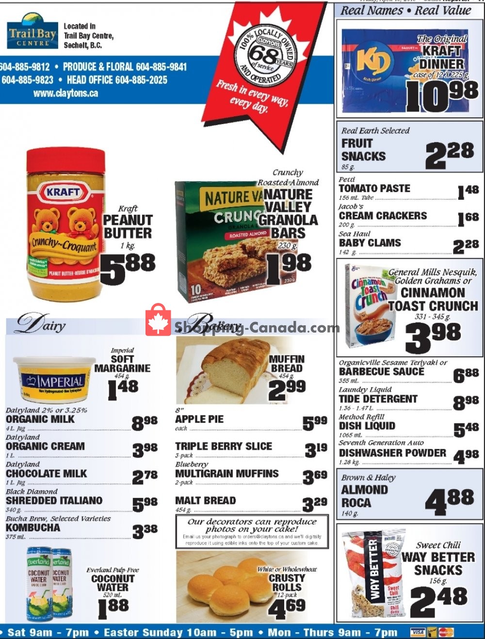Claytons Heritage Market flyer from Friday April 19, 2019 to Thursday April 25, 2019 - page 3