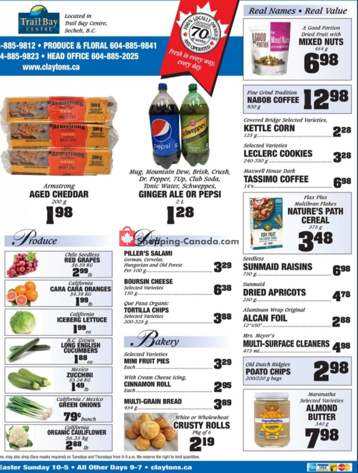 Claytons Heritage Market flyer from Friday April 2, 2021 to Thursday April 8, 2021 - page 2