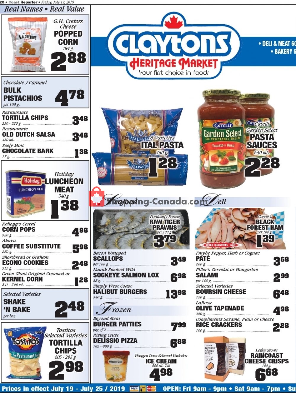 Claytons Heritage Market flyer from Friday July 19, 2019 to Thursday July 25, 2019 - page 2