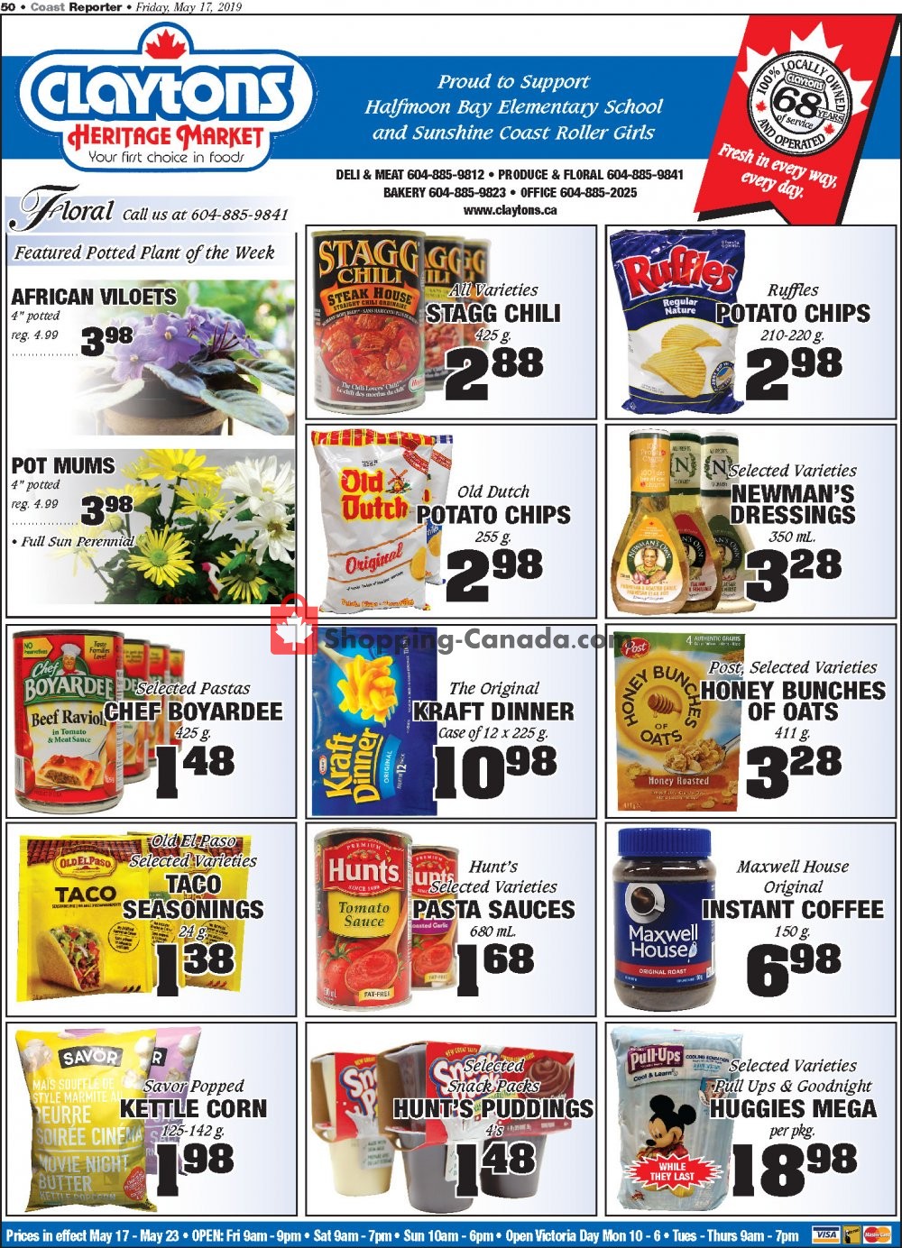 Claytons Heritage Market flyer from Friday May 17, 2019 to Thursday May 23, 2019 - page 4