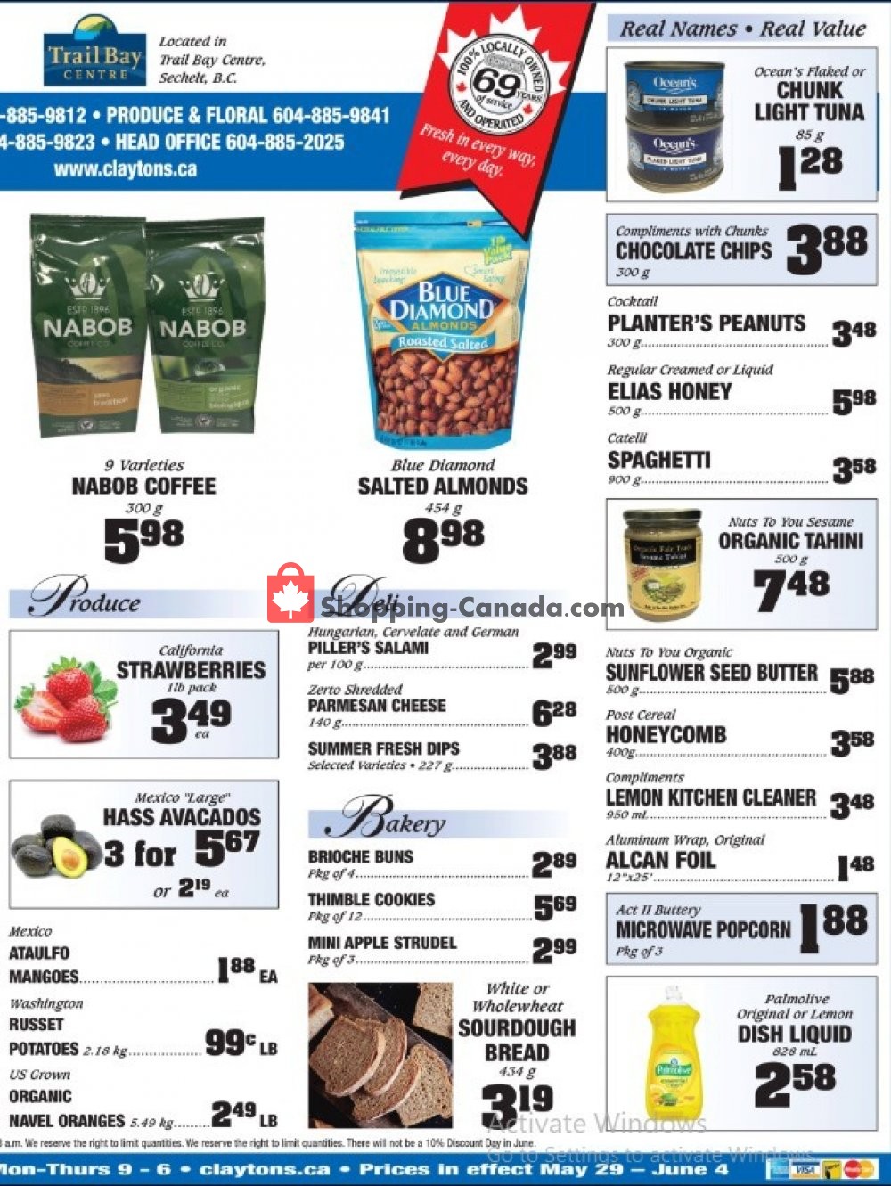 Claytons Heritage Market flyer from Friday May 29, 2020 to Thursday June 4, 2020 - page 2