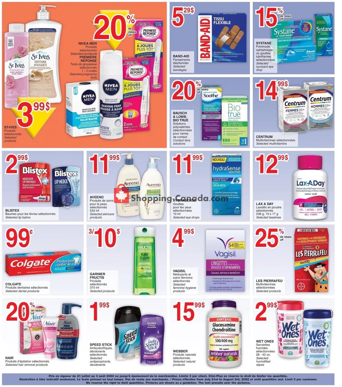 Clini Plus flyer from Thursday July 21, 2022 to Wednesday August 3, 2022 - page 2