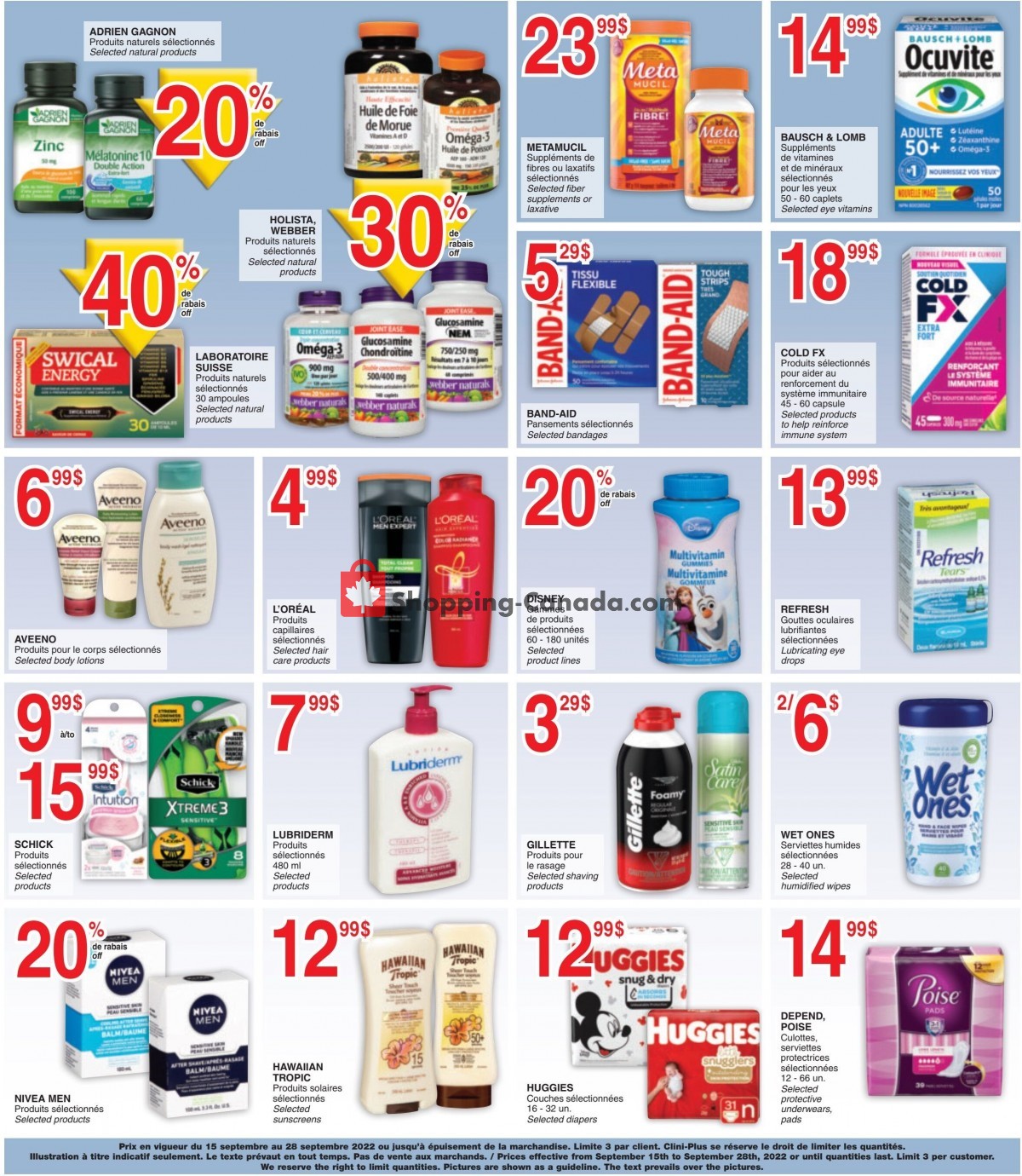 Clini Plus flyer from Thursday September 15, 2022 to Wednesday September 28, 2022 - page 2