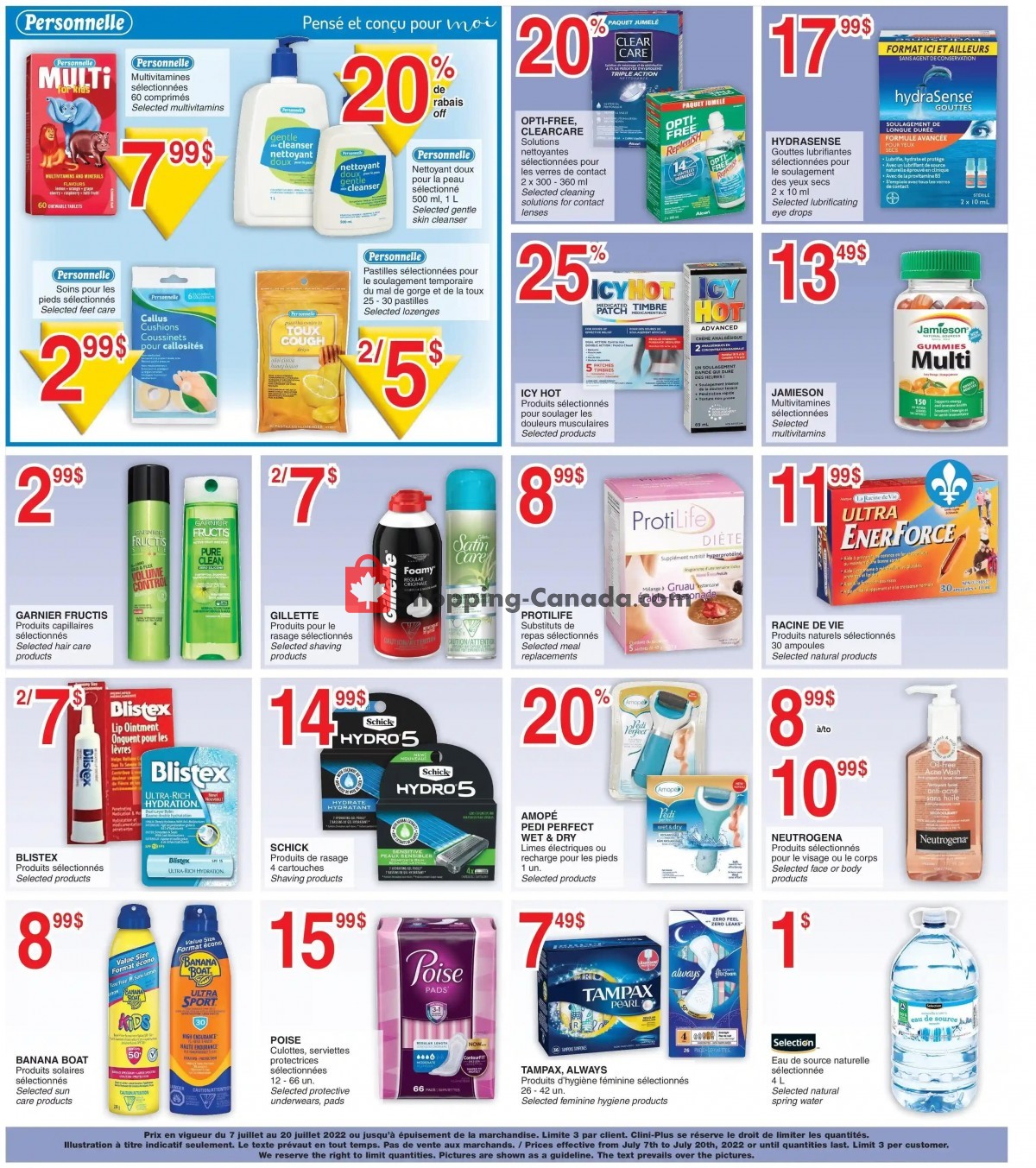 Clini Plus flyer from Thursday July 7, 2022 to Wednesday July 20, 2022 - page 2