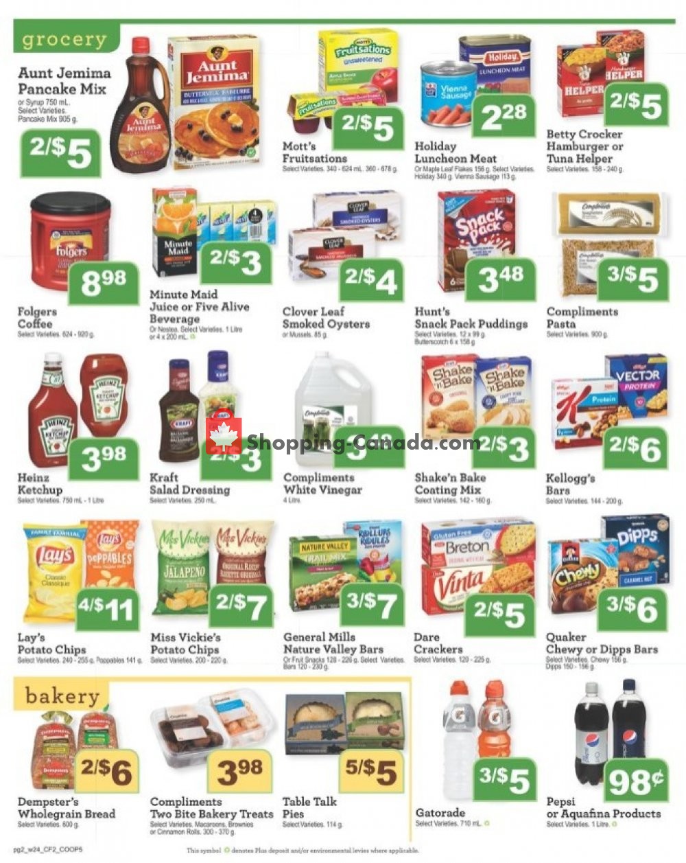 Clover Farm flyer from Thursday October 10, 2019 to Wednesday October 16, 2019 - page 2