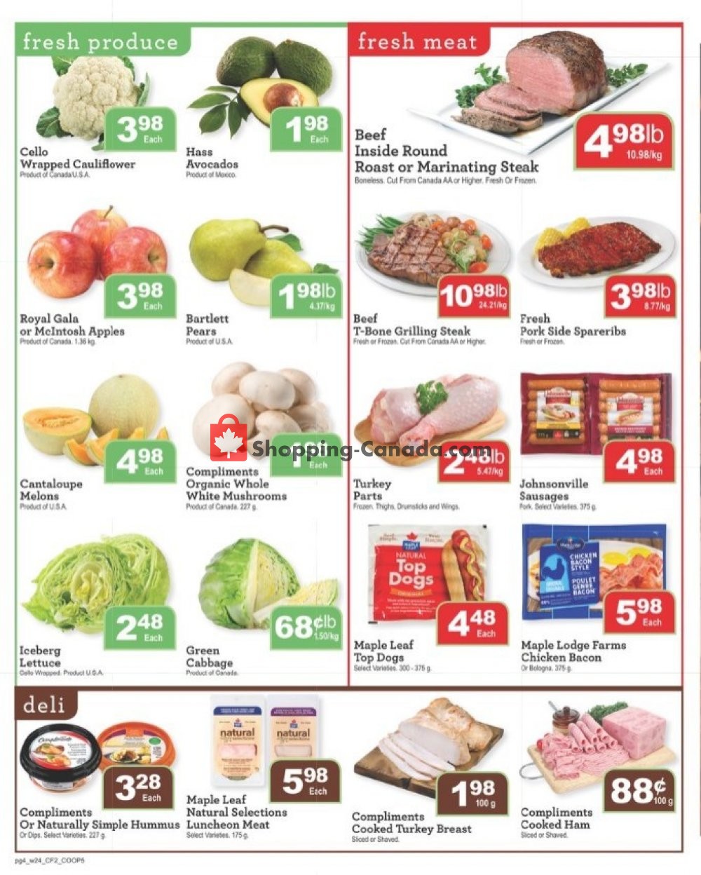 Clover Farm flyer from Thursday October 10, 2019 to Wednesday October 16, 2019 - page 4