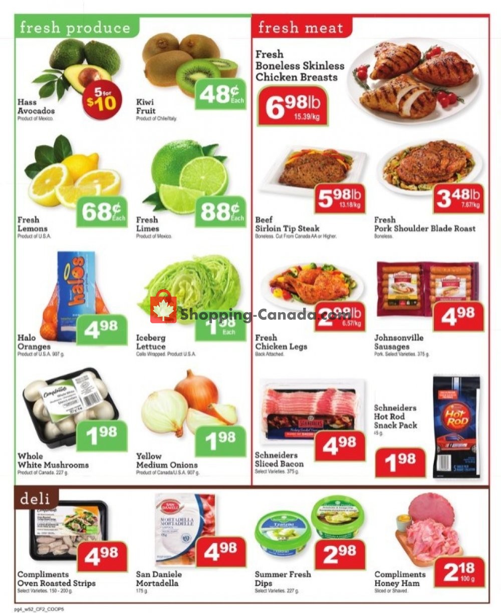 Clover Farm flyer from Thursday April 25, 2019 to Wednesday May 1, 2019 - page 4