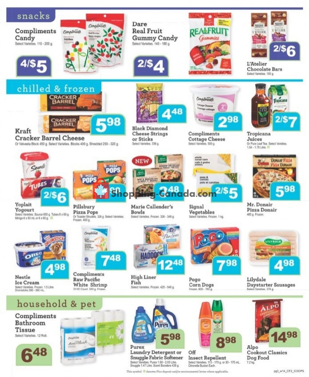 Clover Farm flyer from Thursday August 1, 2019 to Wednesday August 7, 2019 - page 3