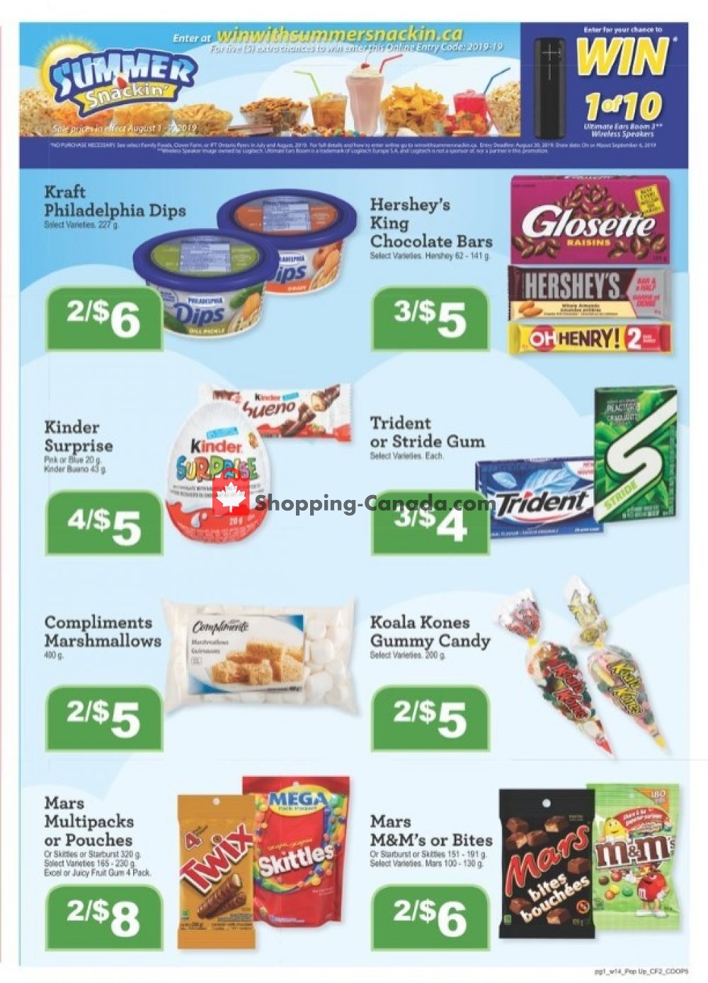 Clover Farm flyer from Thursday August 1, 2019 to Wednesday August 7, 2019 - page 5