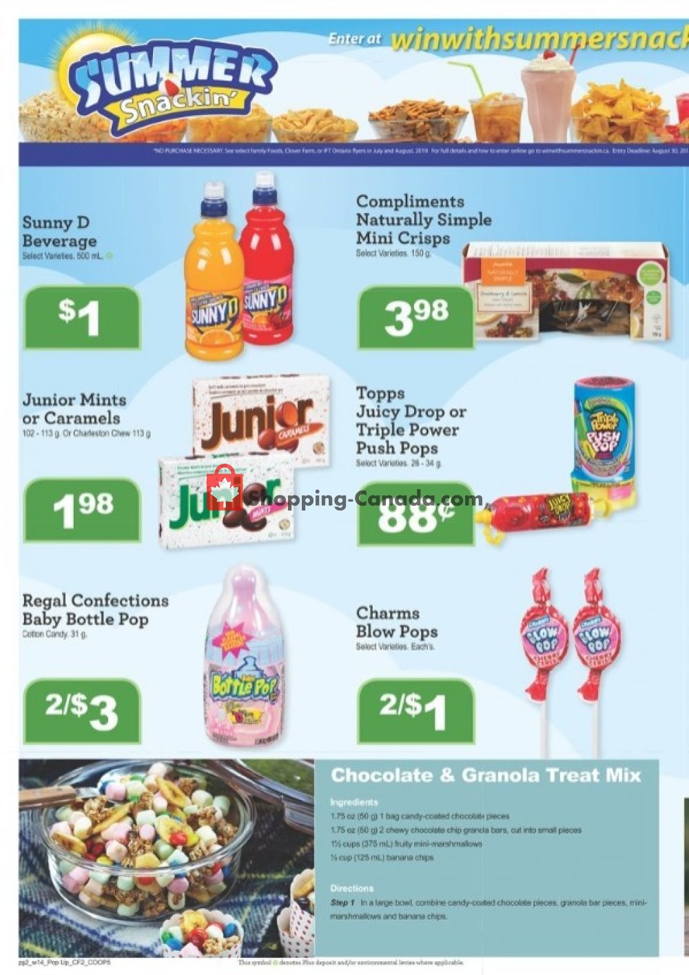 Clover Farm flyer from Thursday August 1, 2019 to Wednesday August 7, 2019 - page 6