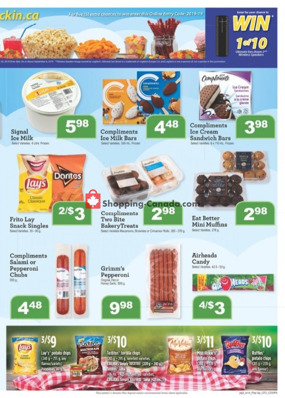 Clover Farm flyer from Thursday August 1, 2019 to Wednesday August 7, 2019 - page 7