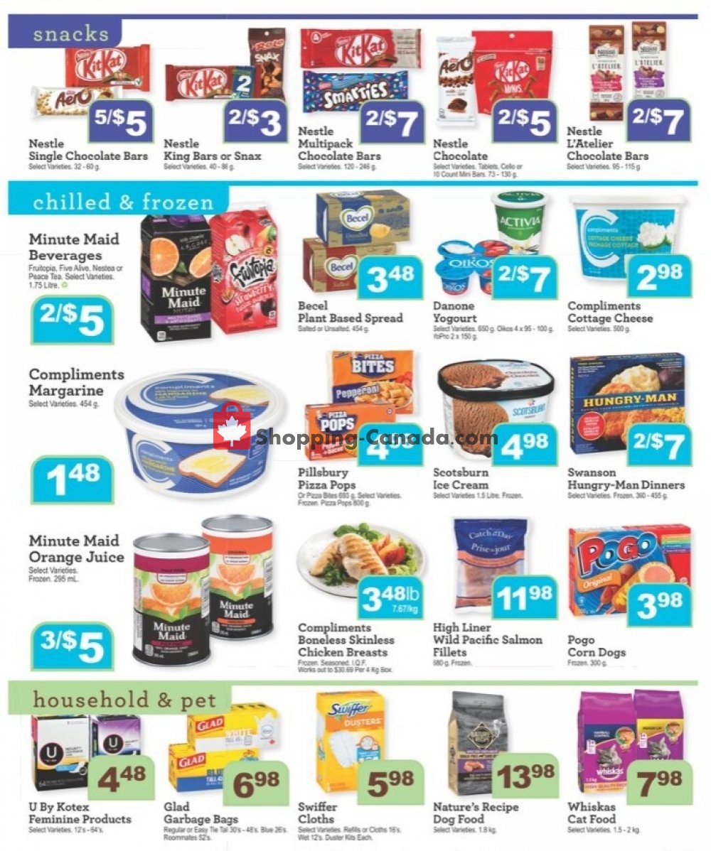 Clover Farm flyer from Thursday August 6, 2020 to Wednesday August 12, 2020 - page 3