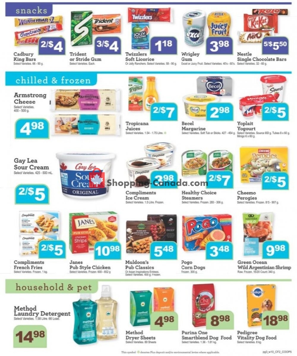 Clover Farm flyer from Thursday July 2, 2020 to Wednesday July 8, 2020 - page 3