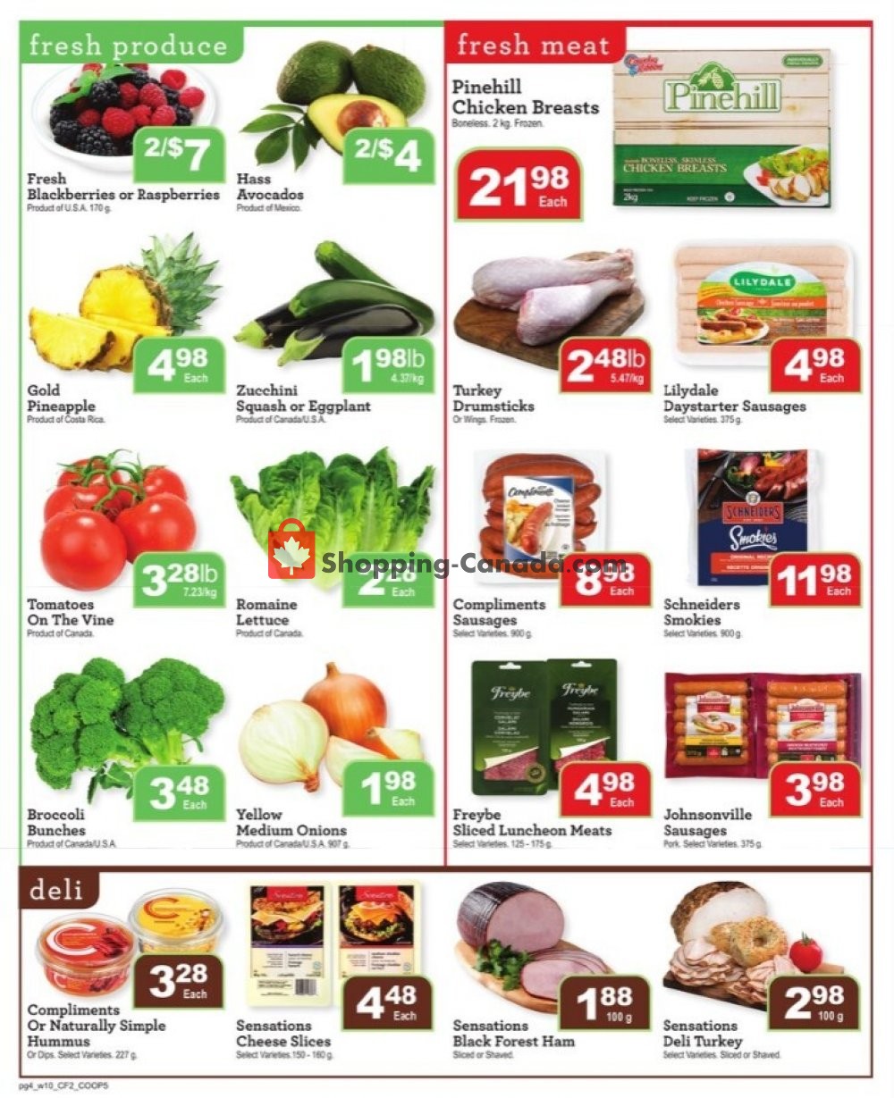 Clover Farm flyer from Thursday July 2, 2020 to Wednesday July 8, 2020 - page 4