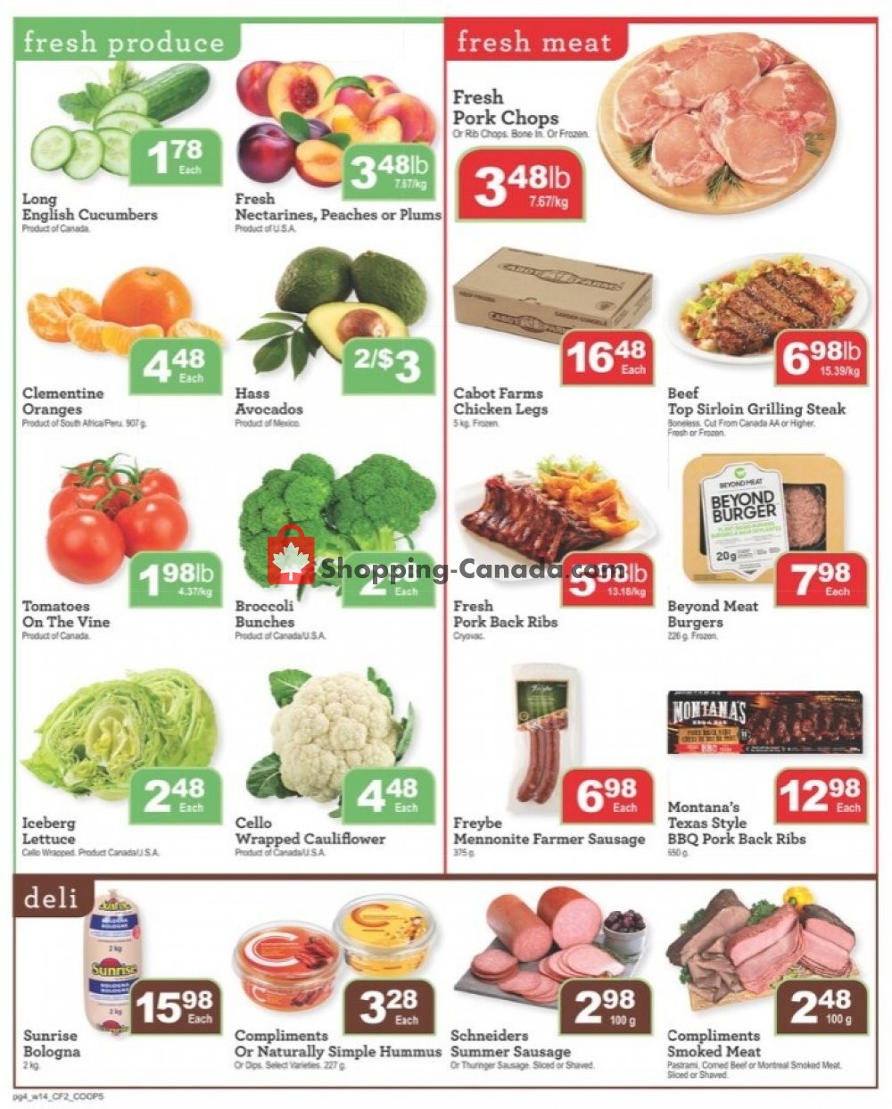 Clover Farm flyer from Thursday July 30, 2020 to Wednesday August 5, 2020 - page 4