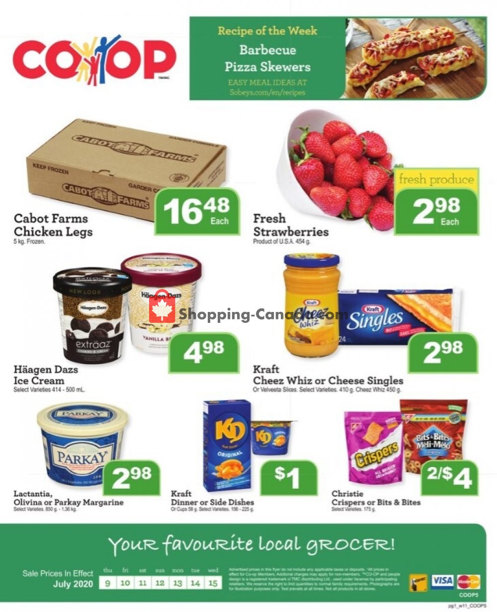 Clover Farm Canada, flyer (Fresh Produce) July 9 July 15, 2020