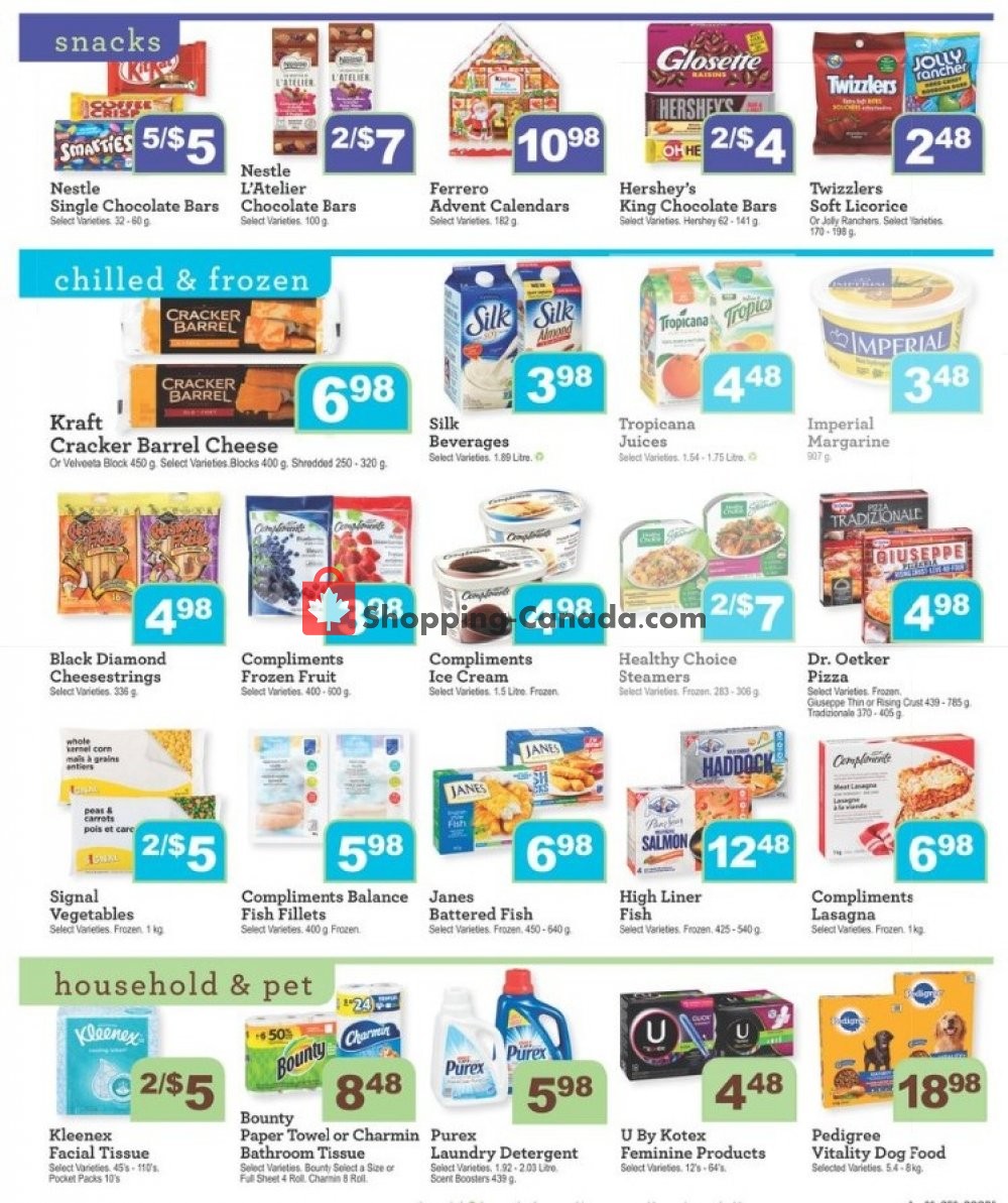 Clover Farm flyer from Thursday November 7, 2019 to Wednesday November 13, 2019 - page 3