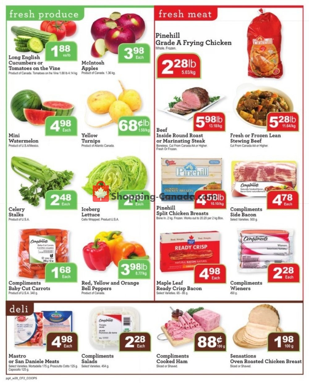 Clover Farm flyer from Thursday November 7, 2019 to Wednesday November 13, 2019 - page 4